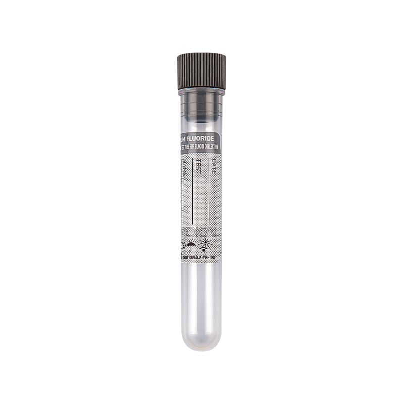 provetta con fluoruro di potassio