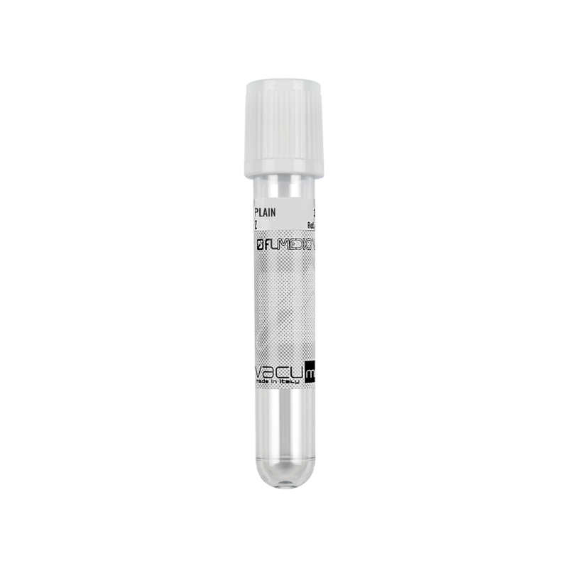 vacumed® senza additivo tappo bianco