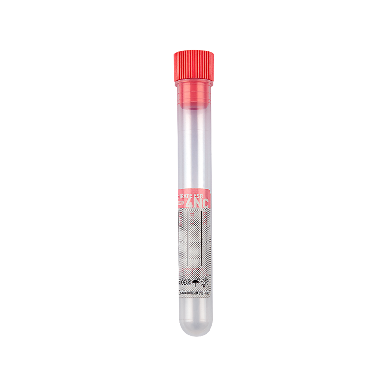 provetta sedi-rate con 0,2 ml di sodio citrato (3,8%) x 0,8 ml di sangue (ves)