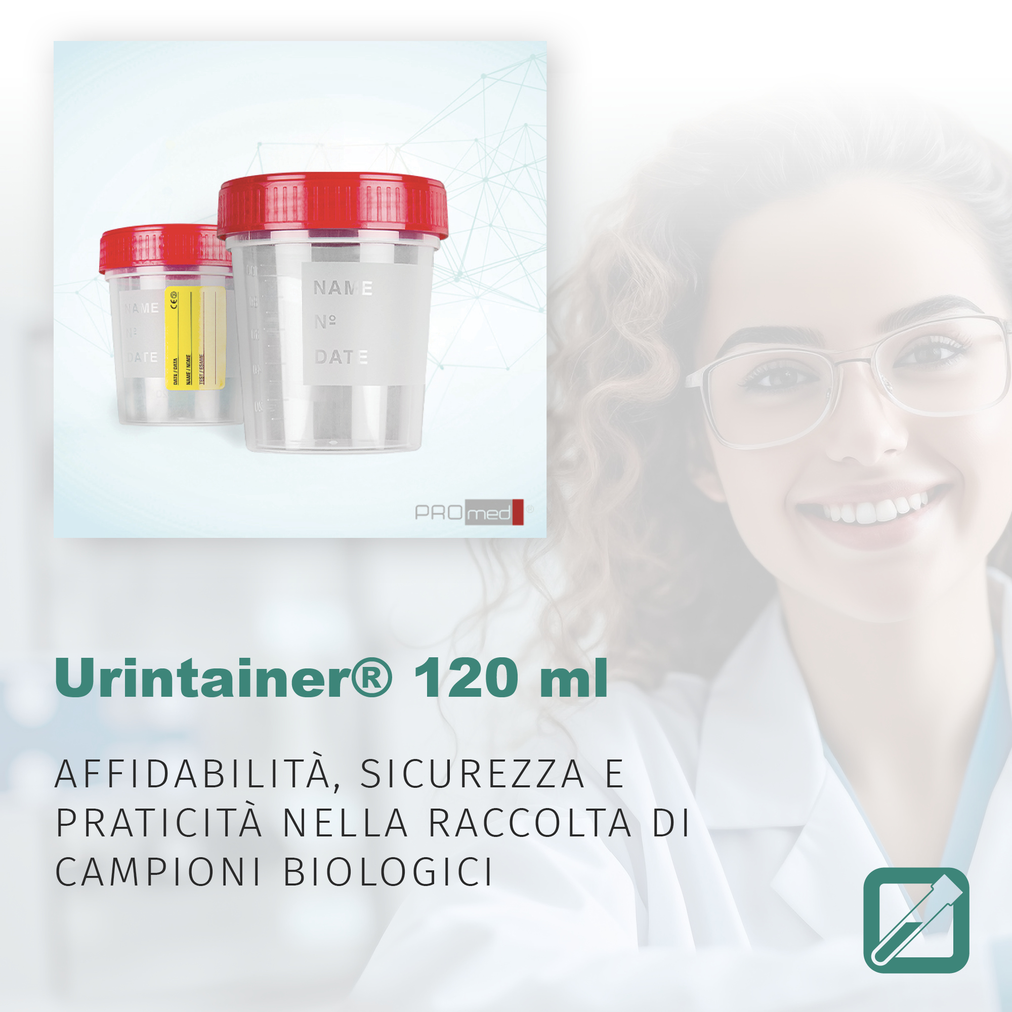 Contenitori Urintainer® 120 ml