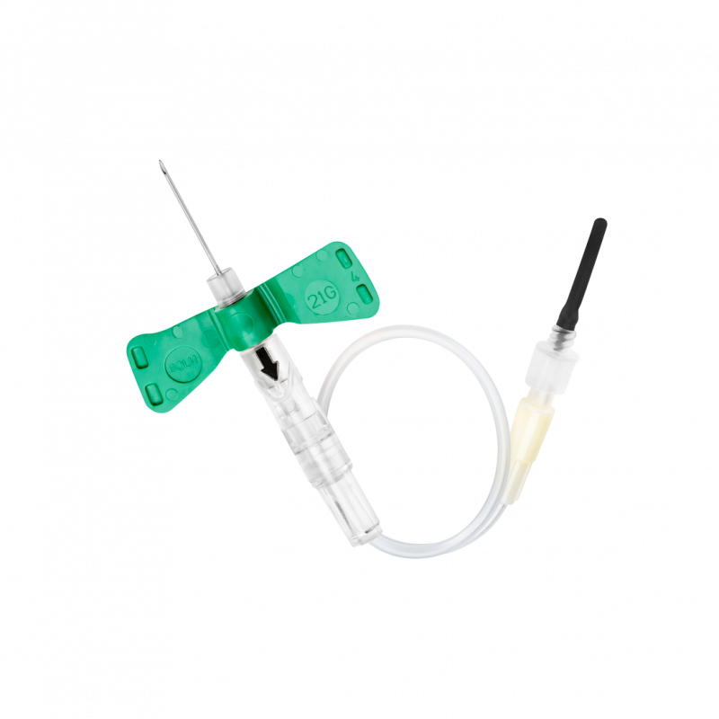 vacumed ® tech pull-button set prelievo ago a farfalla